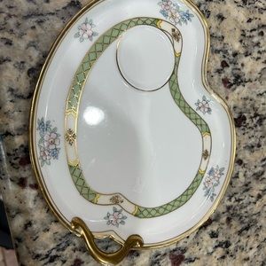 Vintage snacks plate